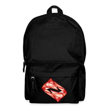Dynamic Track - Red - Chaos Art - Backpack - black - Front