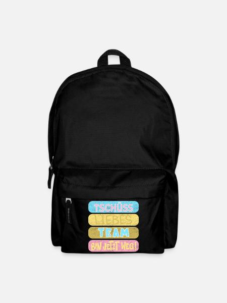 Abschied Liebes Team - Rucksack - Schwarz