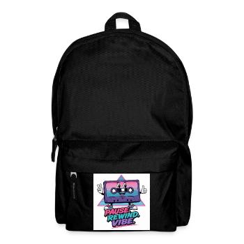 Pause Rewind Vibe Cassette - Backpack - black - Front
