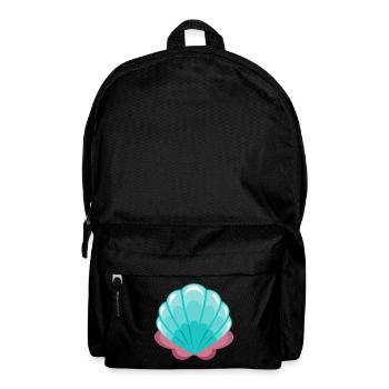 Mermaid Shell - Backpack - black - Front