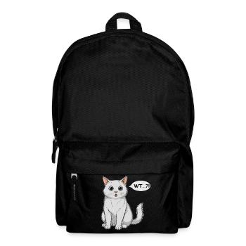 Wondered Cat Comic - Backpack - black - Front