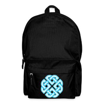 Neon Celtic Knot Infinity - Backpack - black - Front