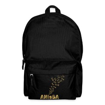 Anissa en tant que voile - Sac à dos - noir - Devant