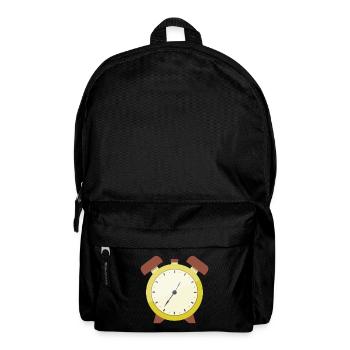 Wecker - Rucksack - Schwarz - Vorne