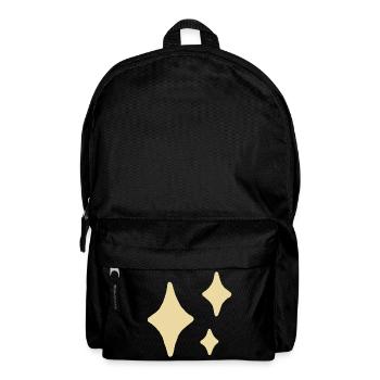 Golden Sparkle Trio - Rucksack - Schwarz - Vorne