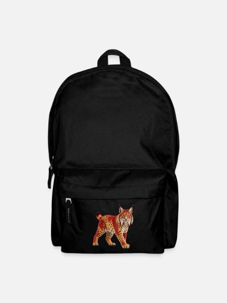 Iberischer Luchs - Rucksack - Schwarz