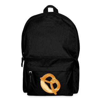 Brezel - Rucksack - Schwarz - Vorne