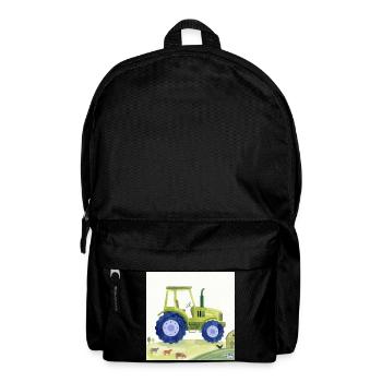 Traktor / Traktor / Traktor - Rucksack - Schwarz - Vorne