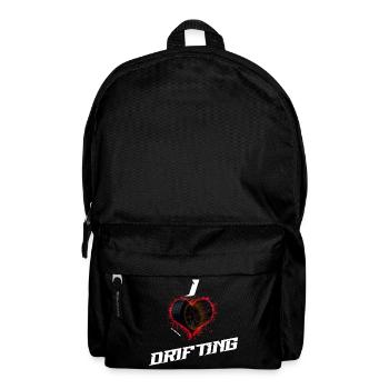 I love Drifting - Rucksack - Schwarz - Vorne