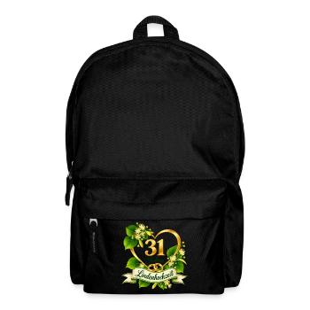 31.Hochzeitstag , 31 Jahre Lindenhochzeit - Rucksack - Schwarz - Vorne