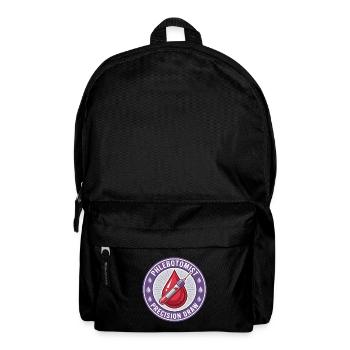 Phlebotomist Blutentnahme-Röhrchen-Abzeichen-Geschenk - Rucksack - Schwarz - Vorne