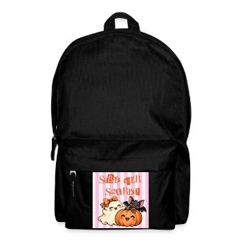 Süßes oder Saures – Halloween Retro - Rucksack - Schwarz - Vorne