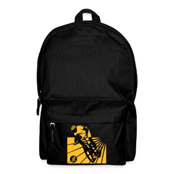 Mountainbike - Rucksack - Schwarz - Vorne