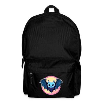 Bat Illustration - Backpack - black - Front