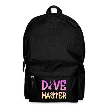 Tauchlehrer - Rucksack - Schwarz - Vorne