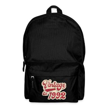 Vintage Est 1992 - Backpack - black - Front