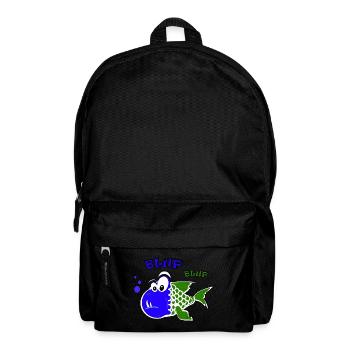 Poisson Blup Blup PG - Sac à dos - noir - Devant
