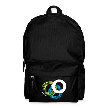 O Letter - Backpack - black - Front