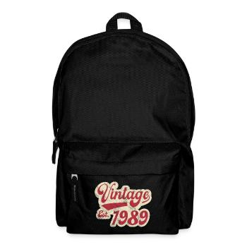 Vintage Est 1989 - Sac à dos - noir - Devant