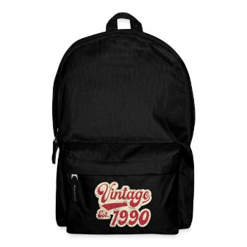Vintage Est 1990 - Sac à dos - noir - Devant