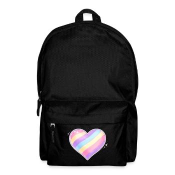 Ello_Heart - Rucksack - Schwarz - Vorne