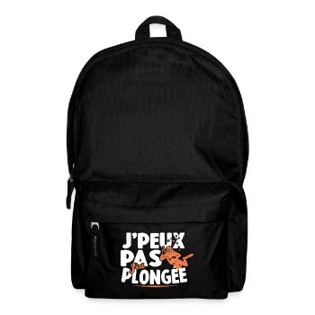Je Peux Pas J'ai Plongée Diving Cadeau Plongeur - Sac à dos - noir - Devant