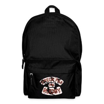 J'Peux Pas J'Ai Rugby - Sac à dos - noir - Devant