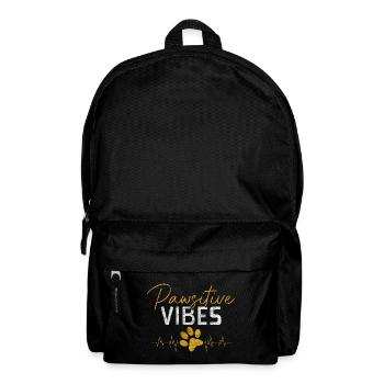 Propriétaires de chiens École canine familiale - Sac à dos - noir - Devant