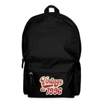 Vintage Est 1996 - Backpack - black - Front