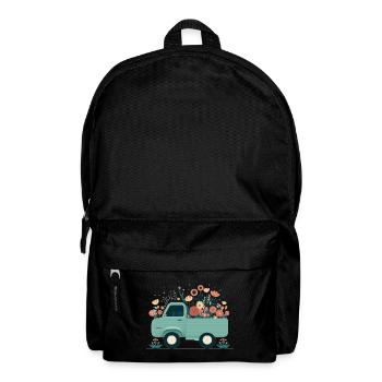 PickUp a flower 2 - Backpack - black - Front