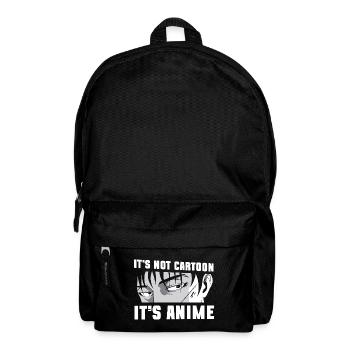 Manga Senpai Kanji Nerd - Backpack - black - Front