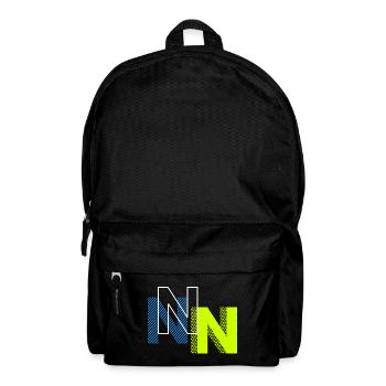 N Buchstabe - Rucksack - Schwarz - Vorne