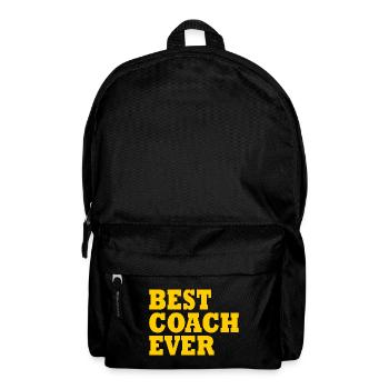 Best coach ever - Sac à dos - noir - Devant