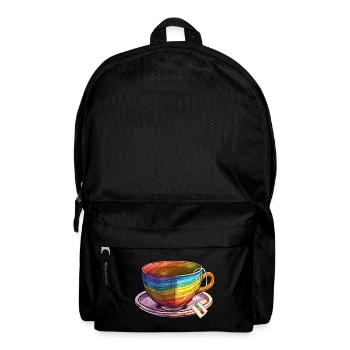 LGBTQIA+ LGBTQ LGBT Gay Pride LGBTea - Rucksack - Schwarz - Vorne