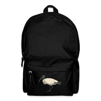 Australischer Weisser Ibis - Rucksack - Schwarz - Vorne