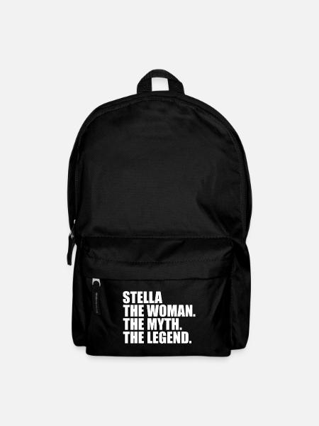 Woman Myth Legend Name Stella - Backpack - black