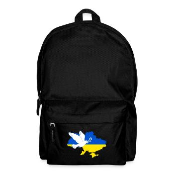 Dove of peace for Ukraine - Backpack - black - Front