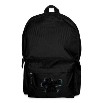 Keine Schande, nur Bässe fett - Rucksack - Schwarz - Vorne