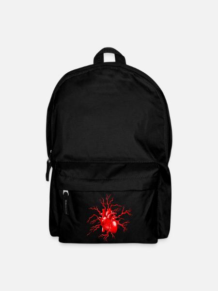 Medizin Herz Anatomie - Rucksack - Schwarz