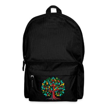 Arbre de vie - Sac à dos - noir - Devant