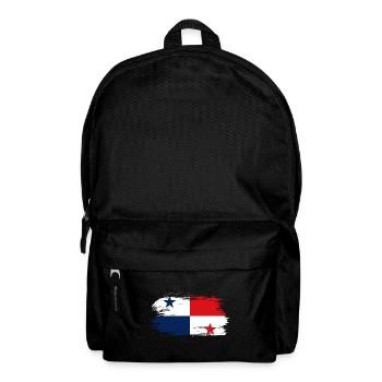 Drapeau panama - Sac à dos - noir - Devant