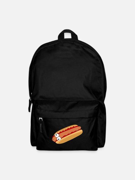 Crazy Hot Dog - Backpack - black