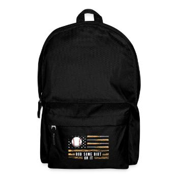 Baseball Player Winner America Team - Backpack - black - Front
