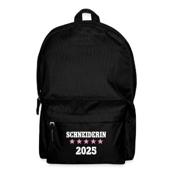 Schneiderin 2025 Neuer Job Arbeit Ausbildung Lehre - Rucksack - Schwarz - Vorne