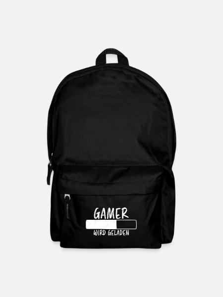 Gamer Spruch Gaming Nerd Lustiges Gamer Geschenk - Rucksack - Schwarz
