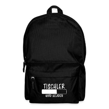 Tischler Spruch Beruf Lustiges Tischler Geschenk - Rucksack - Schwarz - Vorne