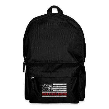 Truck Road Food Trucker Grilling - Backpack - black - Front