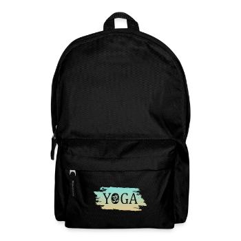 Yoga Om - Rucksack - Schwarz - Vorne