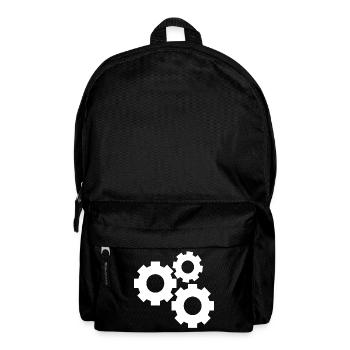 gear wheels - Backpack - black - Front