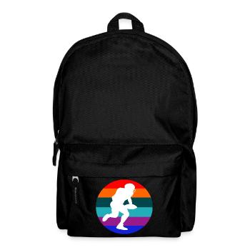 Football américain - Sac à dos - noir - Devant
